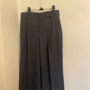 Sezane Gray Dress Pants